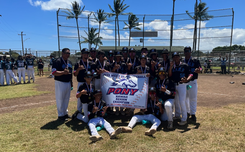 2023 Maui Pony-Hawaii Region Champions