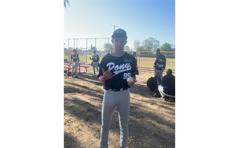Grand Slam for Liam Villanueva #99